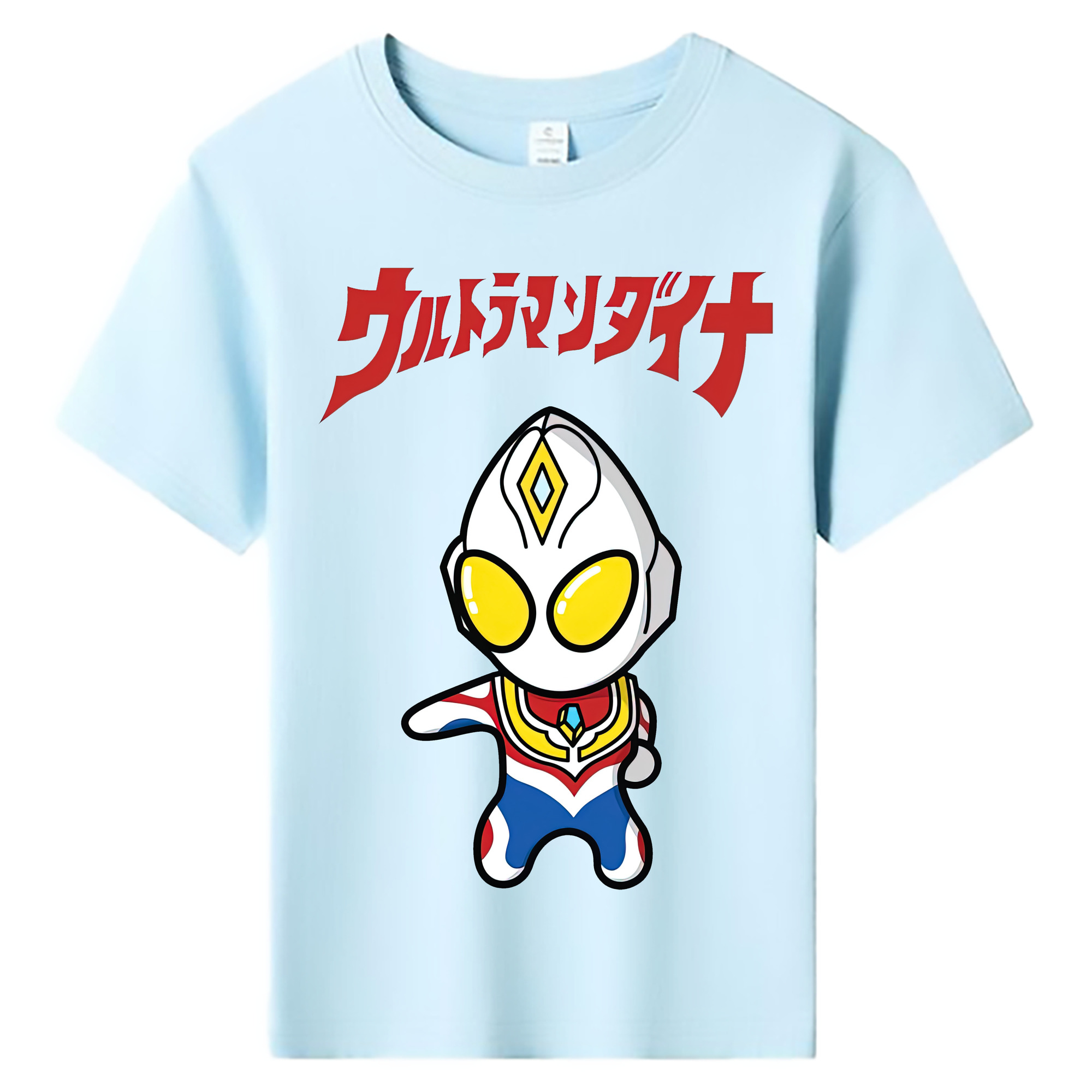 （画像用） ウルトラマン Ultraman 綿100％キッズTシャツ（フロントプリント）